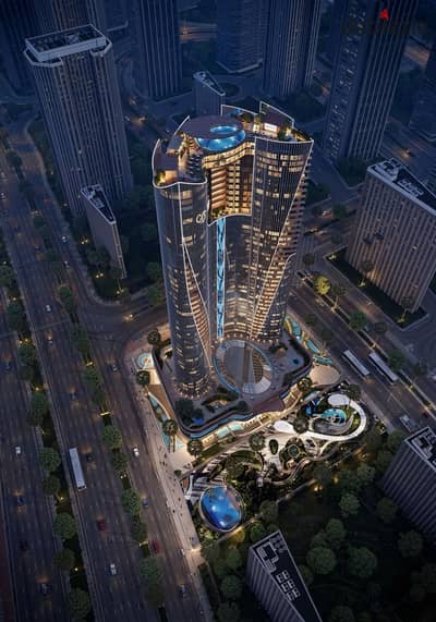Own your fully finished medical clinic in the strongest location in the Administrative Capital, directly in front of the iconic tower, with an initial payment starting from 5% and installments of up to 12 years.