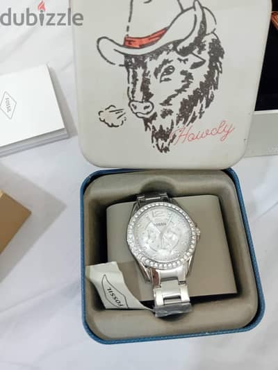ساعة FOSSIL حريمى براند اصلية وارد دبى