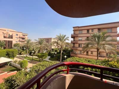 Distinct apartment for rent 243 square meters second floor with a very distinctive view in the finest stages of Al-Rehab