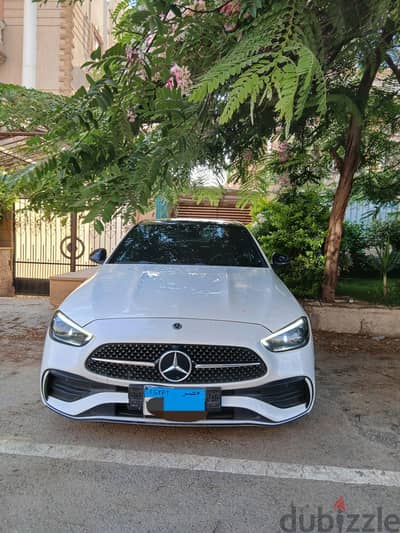Mercedes-Benz C200 2022 Amg night package  الشكل الجديد مرسيدس  سي 200