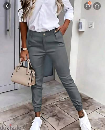 grey trousers from shein بنطلون رمادي شي إن