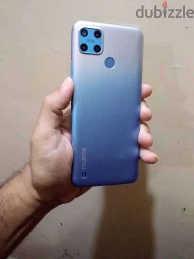 ريلمى  C25 y حالة ممتازة 64 جيجا ورام 4 فاضي