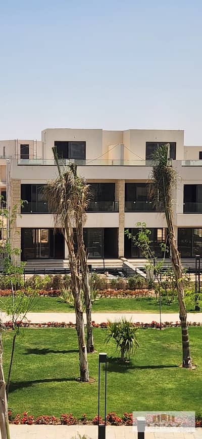 Villa for sale in Nour City overlooking a very distinctive garden view with installments over 11 years