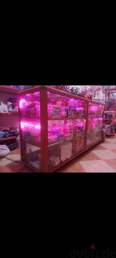 فاترينة ريون الوميتال قطاع بى أس 2 * 2 عريض