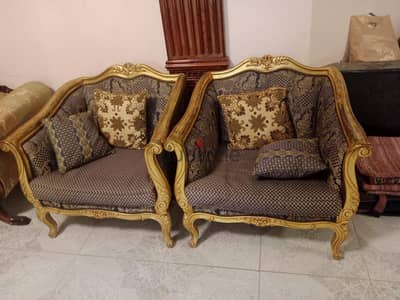 4 كراسي فوتيه للبيع