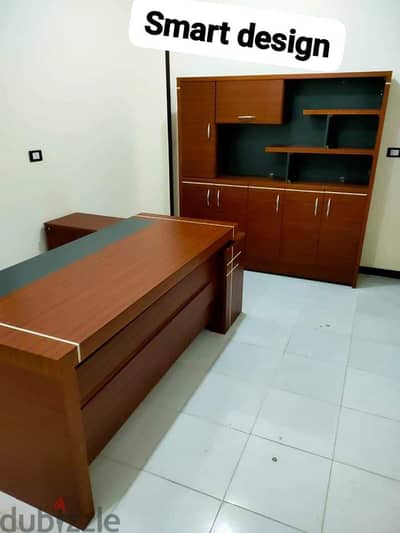 مكتب خشب mdf إسباني مستورد/مكتب إداري /مكتب مدير mdf/