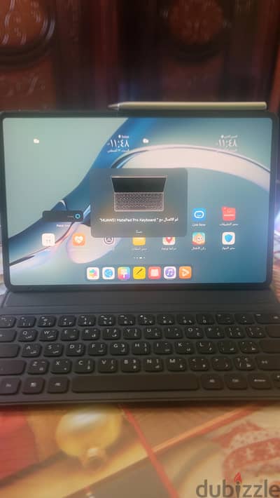 Huawei MatePad Pro 12.6 — 8GB / 256GB | كامل بالملحقات الأصلية