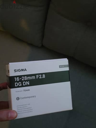 عدسه سيجما فور سوني 16_28فتحه2.8
