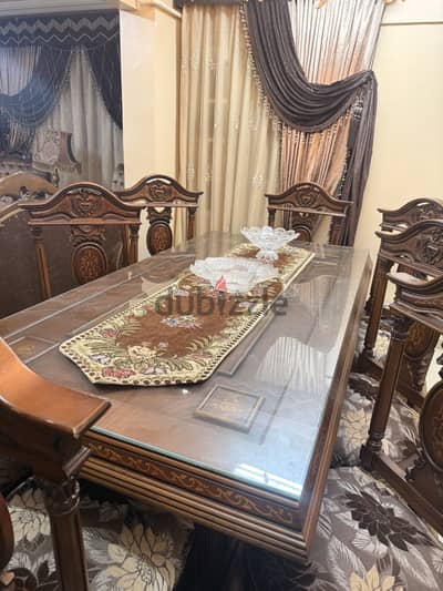 غرفه سفره 8 كراسي