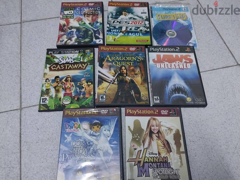 Playstation 2 slim and games 2