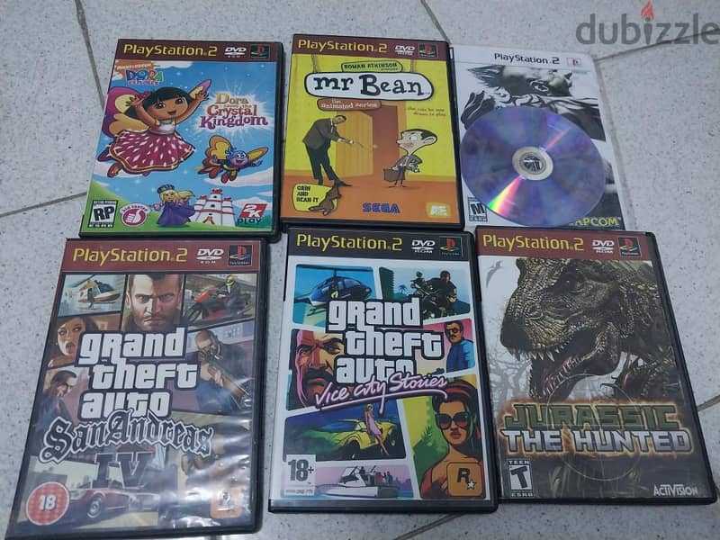 Playstation 2 slim and games 4