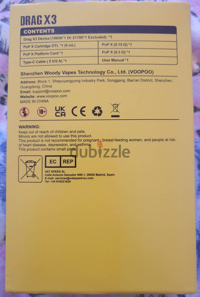 voopoo DRAG X³15t 3