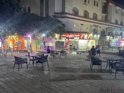 مطعم مشويات ومسمط للتنازل مع المخزن