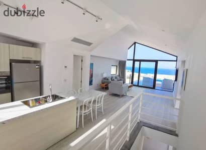 Prime Sea View Chalet for Sale in Makadi Heights, Red Sea, Ultra Super Lux Finished and Directly Facing the Sea