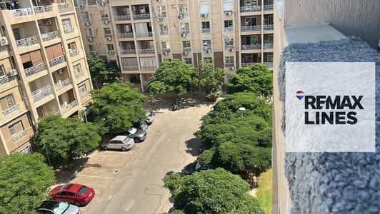 Apartment for sale in B7 Madinaty 96m fully furnished and equipped view Parking fifth floor