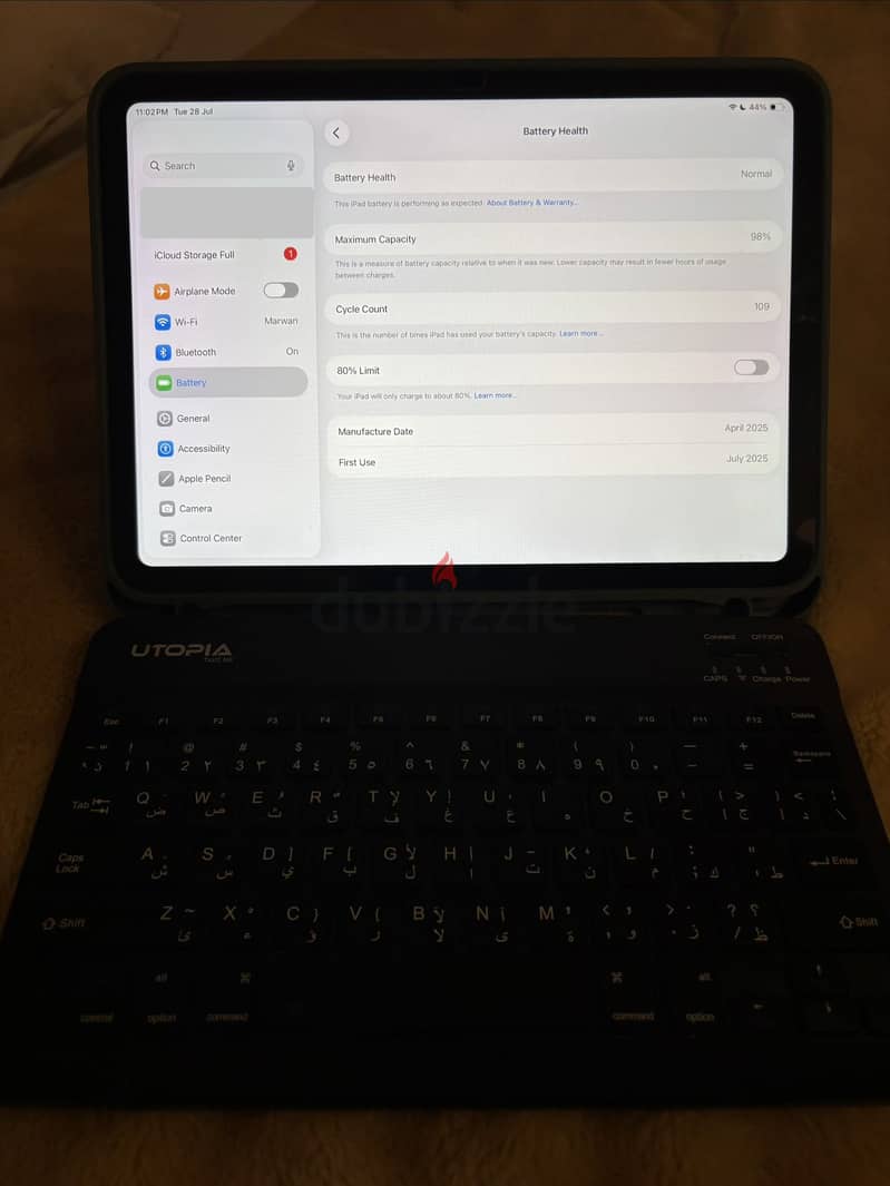 ipad A16 11th generation 128gb BLUE 3