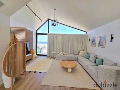 Chalet for Sale in Makadi Heights, Red Sea, First Row on the Sea with a Prime Location Inside the Resort