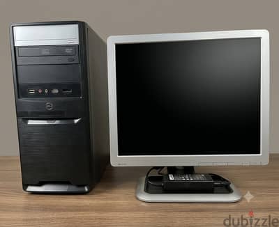 للبيع جهاز كمبيوتر 01201200839 01157186334 شاشه 17 بوصه hp بروسيسور كو