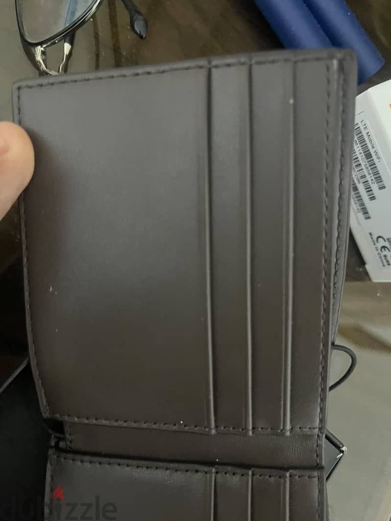 Mk wallet brown slimbillfold 3
