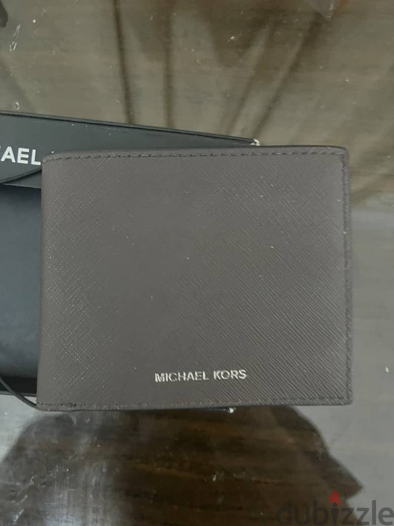 Mk wallet brown slimbillfold 4