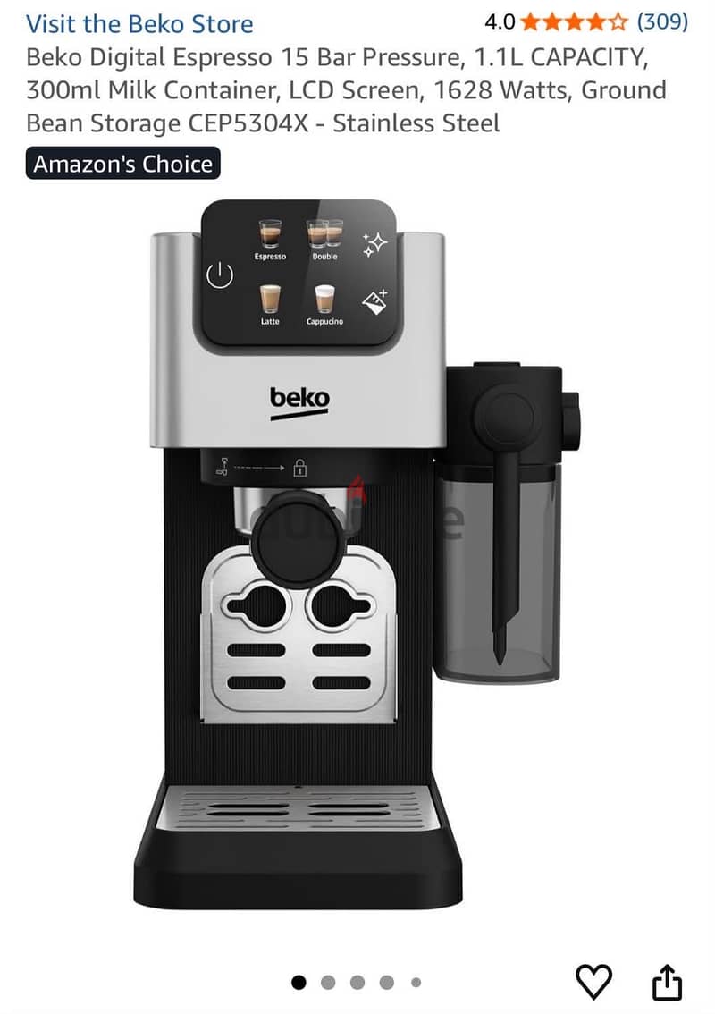 Coffee Machine Beko 1