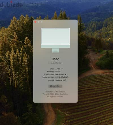 IMAC  M1 24”inch (2021)