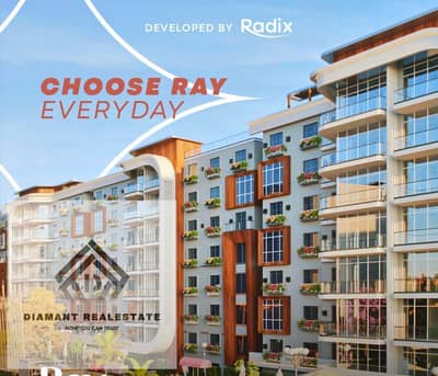 Lowest price for Apartment with 35% Discount in first smart compound in New Capital, next to Diplomatic Quarter and BUE Over 14years