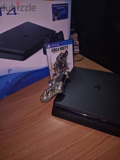 Ps4 Slim 1TB used + Original Controller and CD