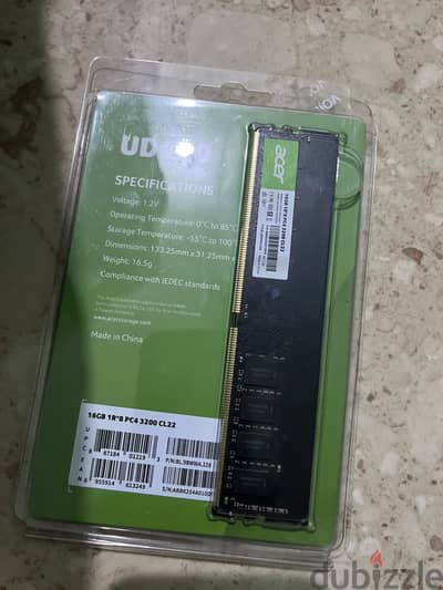 ram 16x1 3200