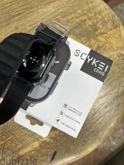 SCYKEI Call Watch Civis Black جديدة