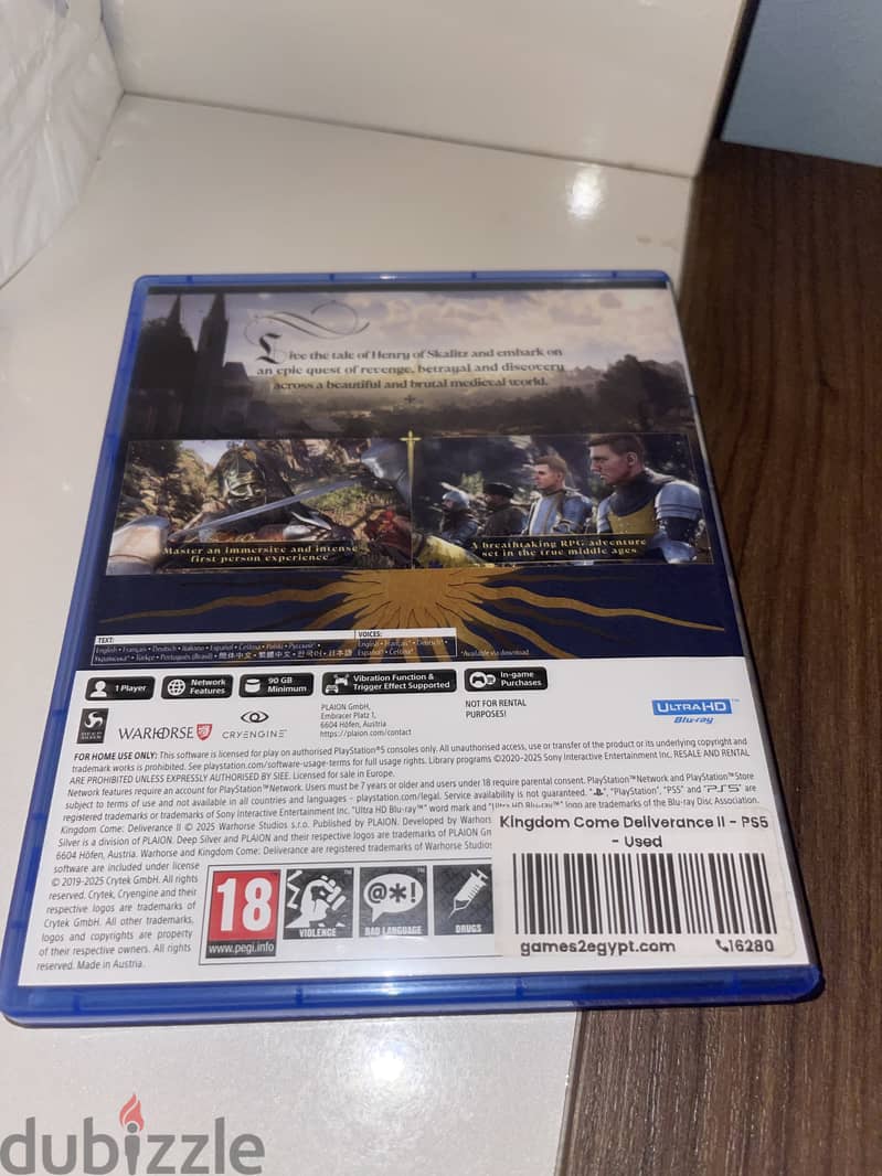 Kingdom come deliverance 2 ps5 1