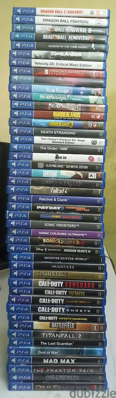 الاعاب اسطوانات PlayStation 4