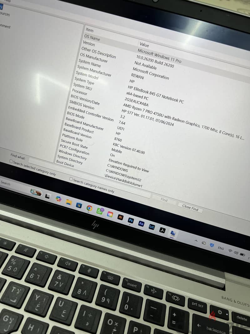 Hp elitebook 845 g7 6