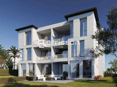 Duplex apartment in a second and third floor, direct sea view of the lagoon, for sale in Cali Coast, North Coast