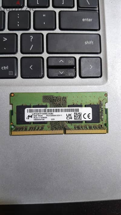 رام لاب توب 8 GB ddr4 3200