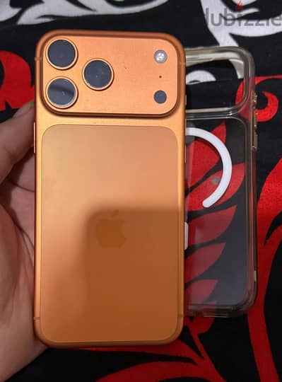 ايفون 17 برو ماكس 256 بطارية 100 esim زيرو ضرايب