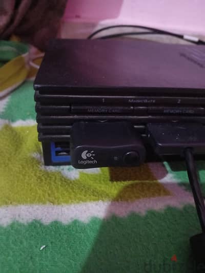 Ps2 original logitech wireless لوجيتيك دراع بليستيشن 2 وايرلس