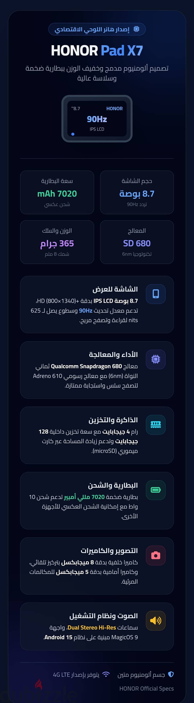 Honor Pad X7 6