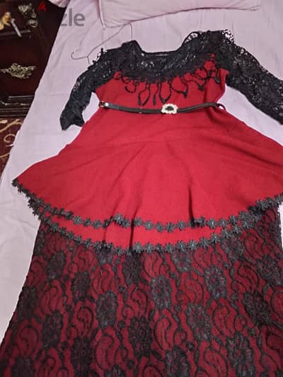 فستان سواريه خامة وذوق وتفاصيله أجمل من الصور