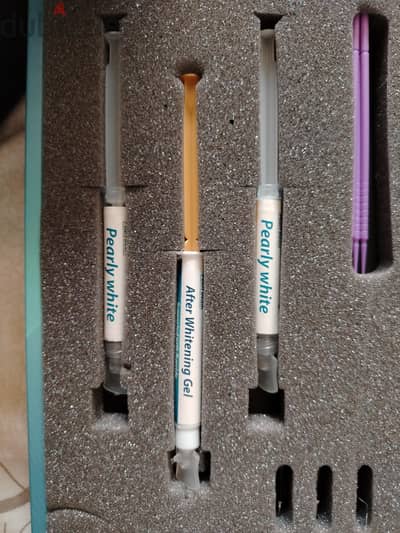 pearly white bleaching tubes. .