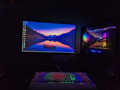  High-End Gaming PC + 2K 180Hz Monitor للبيع