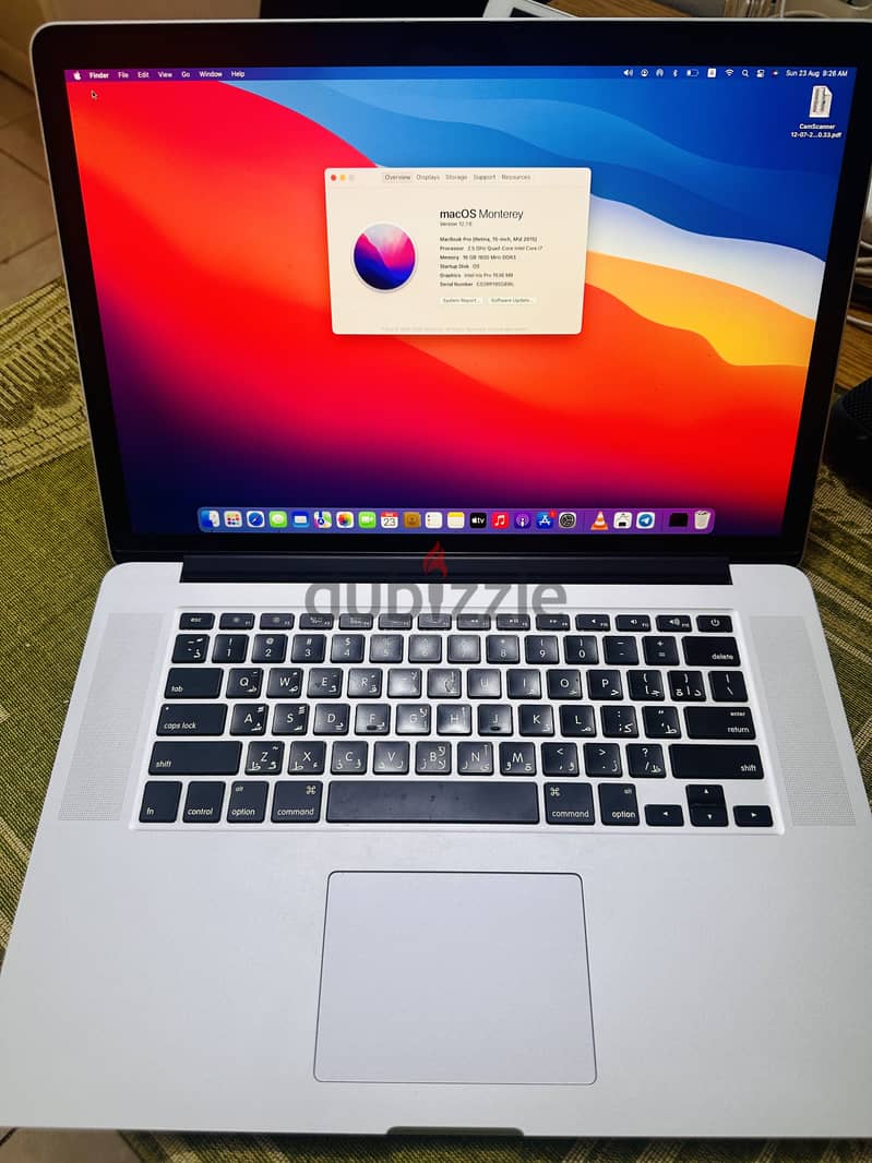 MacBook Pro 2015 / 15 inch / core i7 3