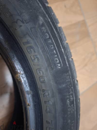 4 فرد كاوتش TORANG  مقاس 165 / 60 R14