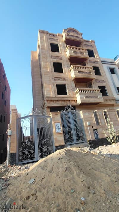 Full Building 276 SQM for Sale in Badr City – 6th District, Zone 2 – Basement + Ground + 3 Floors – Stone Facade – Ready for Finishing
