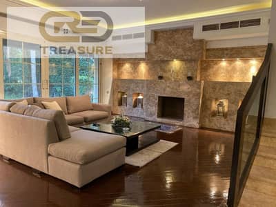 furnished Standalone villa with pool for rent in Katameya Heights - new cairo
