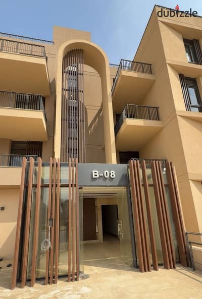 A semi-finished, 3 rooms apartment for sale, ready to visit, in Vye Sodic Compound, Sheikh Zayed