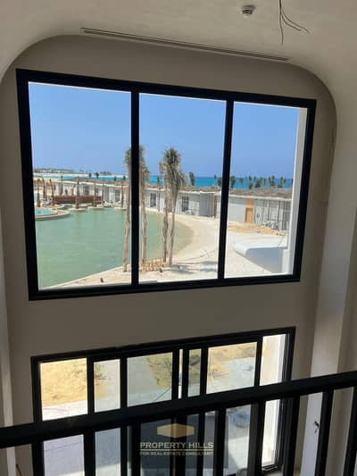Received a ready chalet with a sea view in Sidi Abdel Rahman next to Marassi and La Vista Cascada