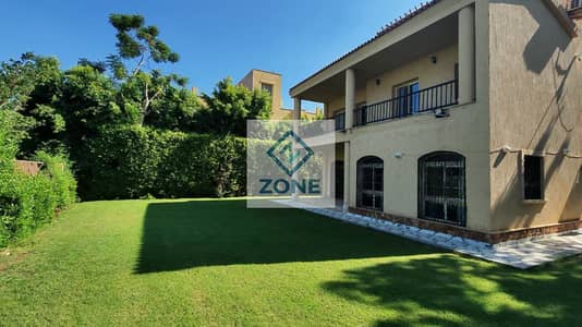 Detached villa in Madinaty for rent with a clear view of the golf course and lakes