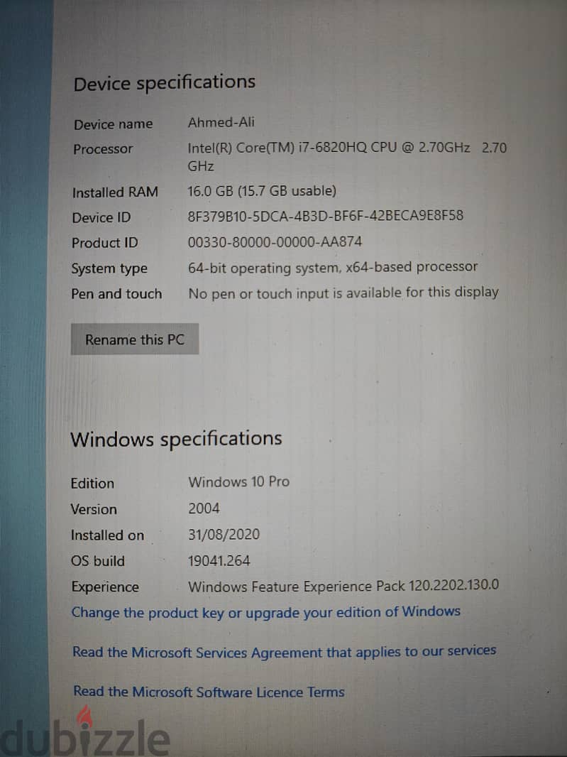 Dell precision 7710 4