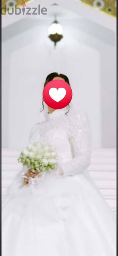 فستان فرح استخدام مره واحده